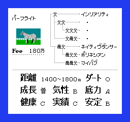 出走まえに強さを見極める方法。おすすめの配合も - ダービー